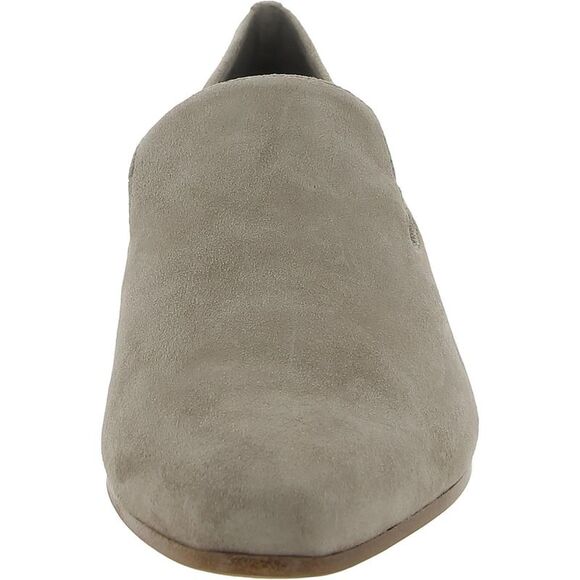 Vince Womens Lela Gray Suede Slip-On Office Loafers Shoes NWT - Picture 3 of 3